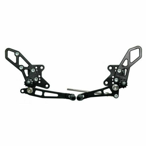 Vortex V2 Adjustable Rearsets Kawasaki Ninja 250 2008-2012 / Ninja 300 2013-2017